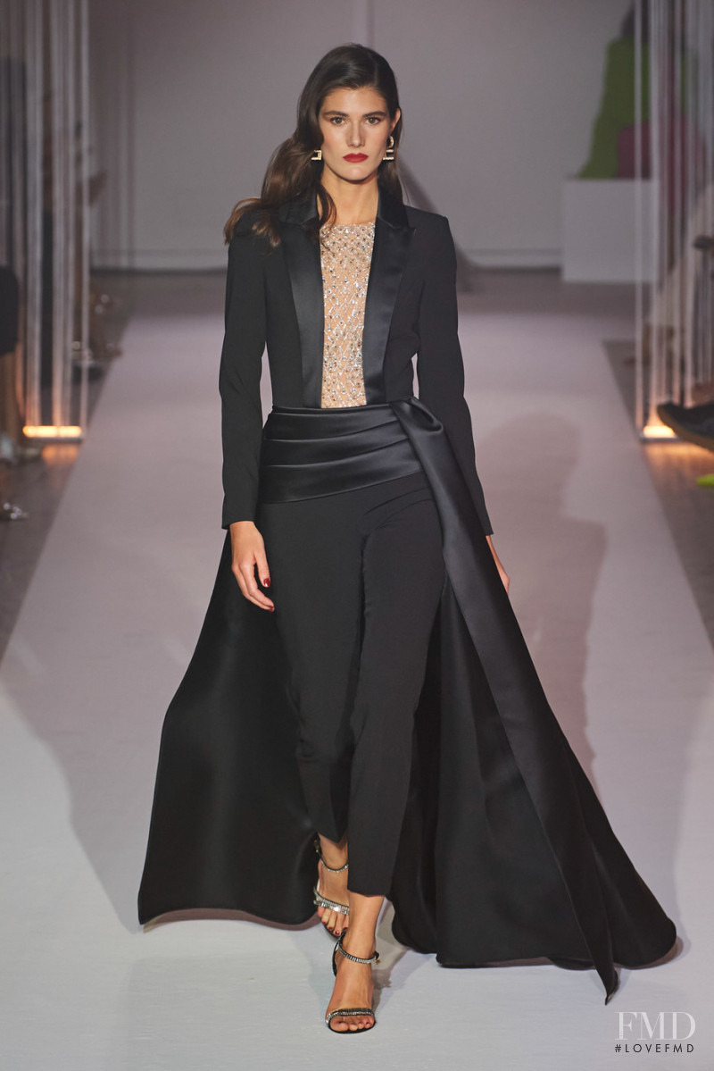 Lucia Lopez featured in  the Elisabetta Franchi fashion show for Autumn/Winter 2022