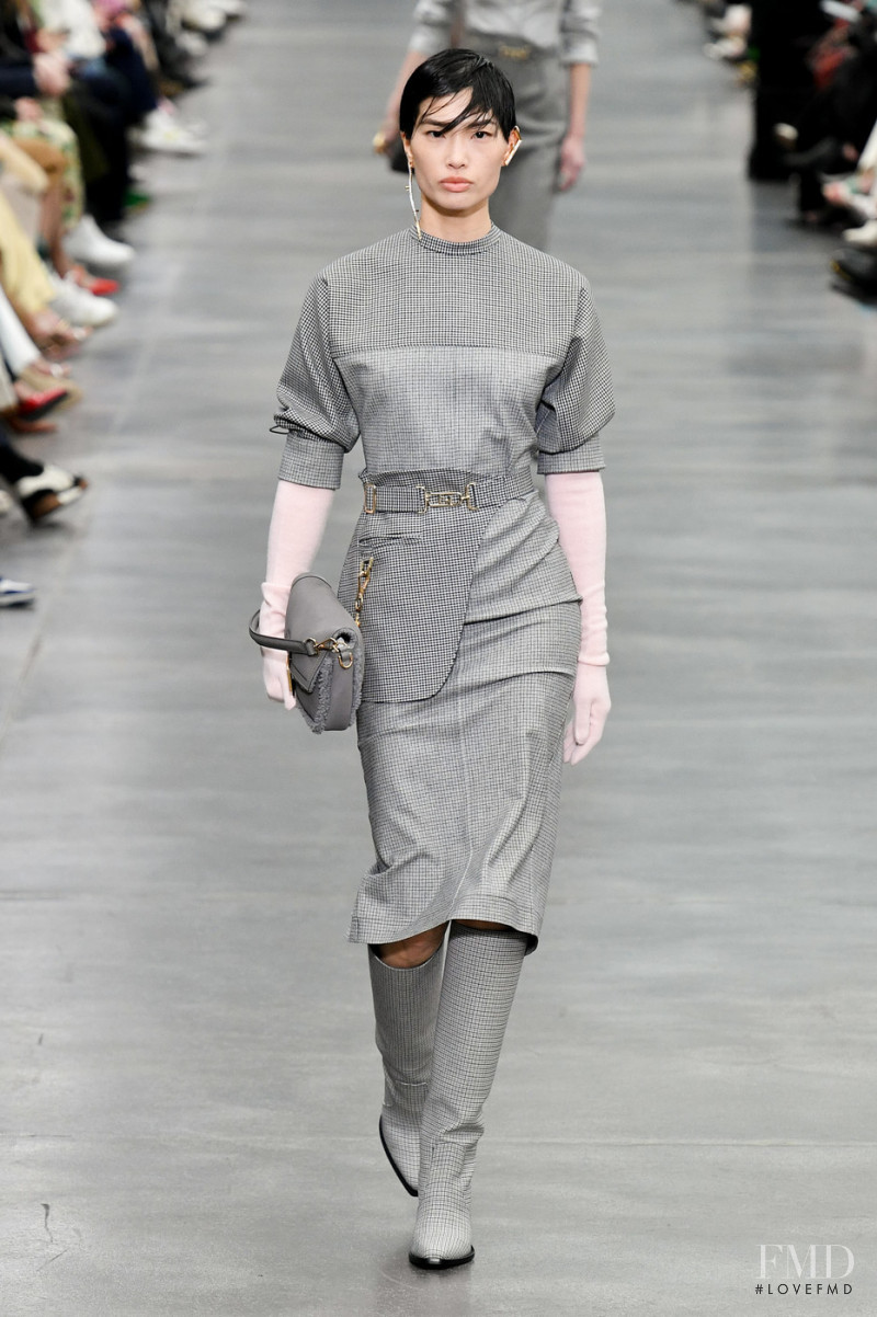 Stephanie Shiu featured in  the Fendi fashion show for Autumn/Winter 2022