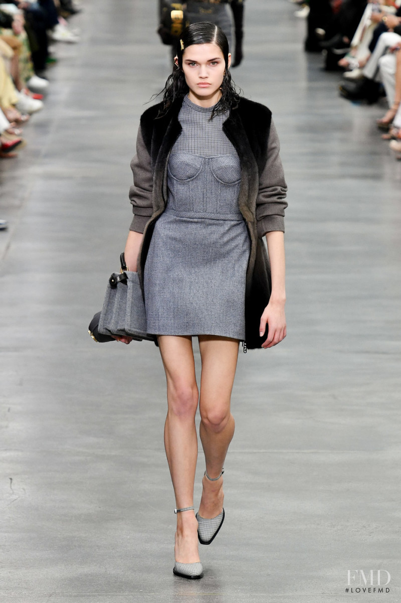 Lucy Rosiek featured in  the Fendi fashion show for Autumn/Winter 2022