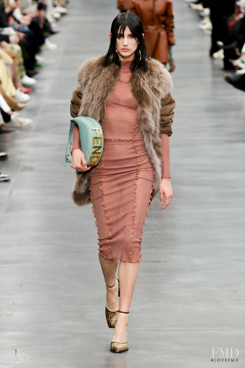 Rachel Marx featured in  the Fendi fashion show for Autumn/Winter 2022