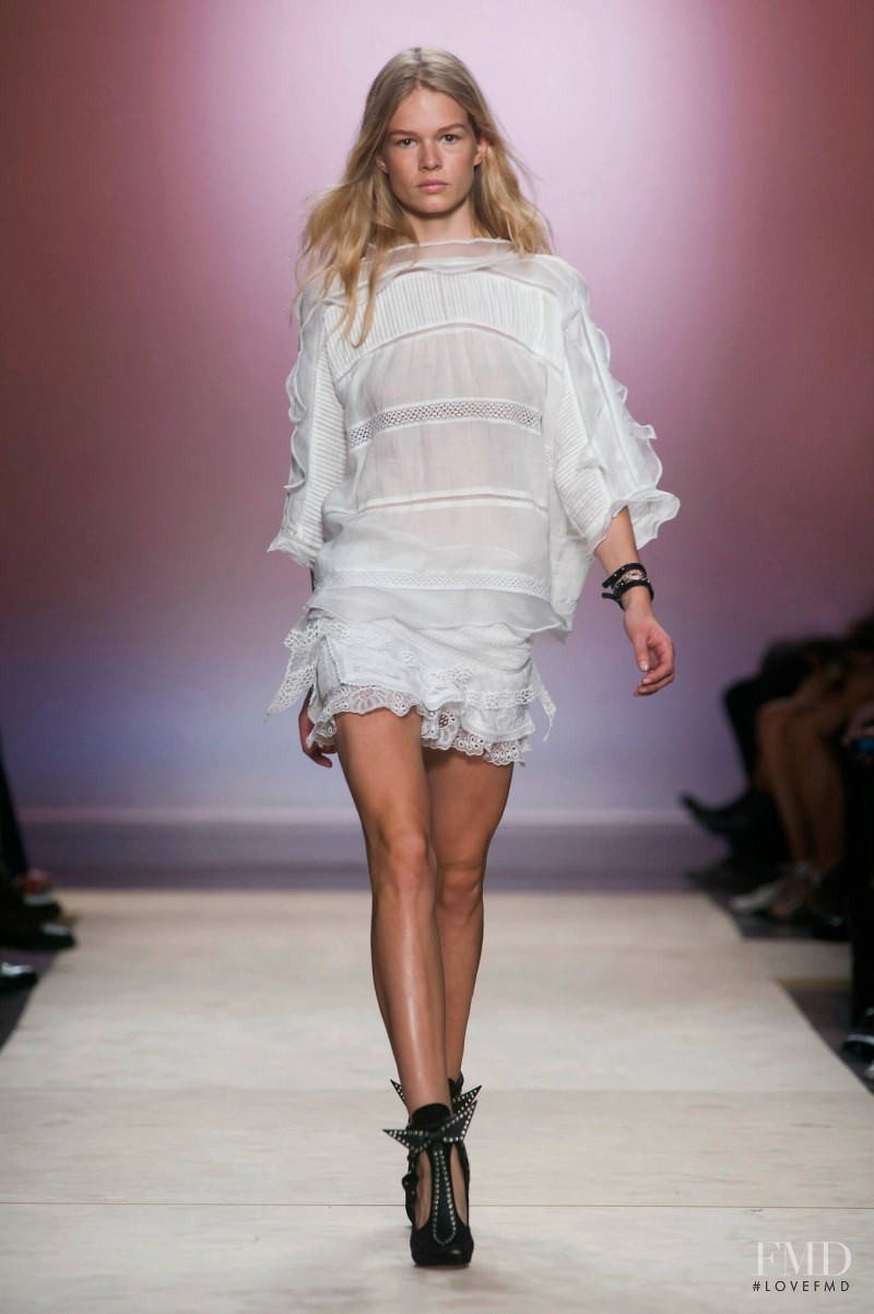Anna Ewers featured in  the Isabel Marant fashion show for Spring/Summer 2014