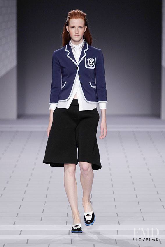 Magdalena Jasek featured in  the Viktor & Rolf fashion show for Spring/Summer 2014