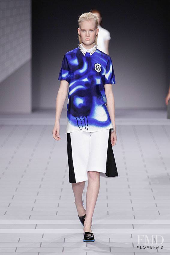 Linn Arvidsson featured in  the Viktor & Rolf fashion show for Spring/Summer 2014