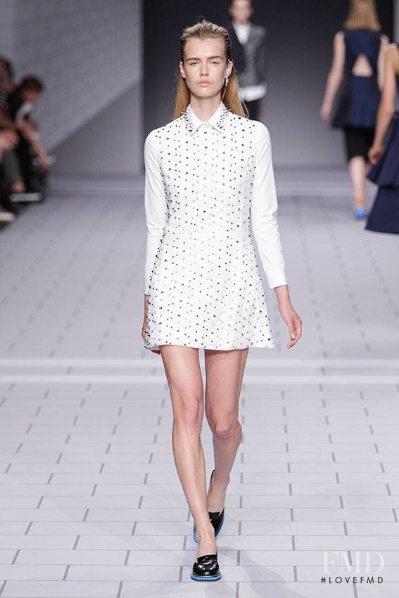 Stina Rapp featured in  the Viktor & Rolf fashion show for Spring/Summer 2014