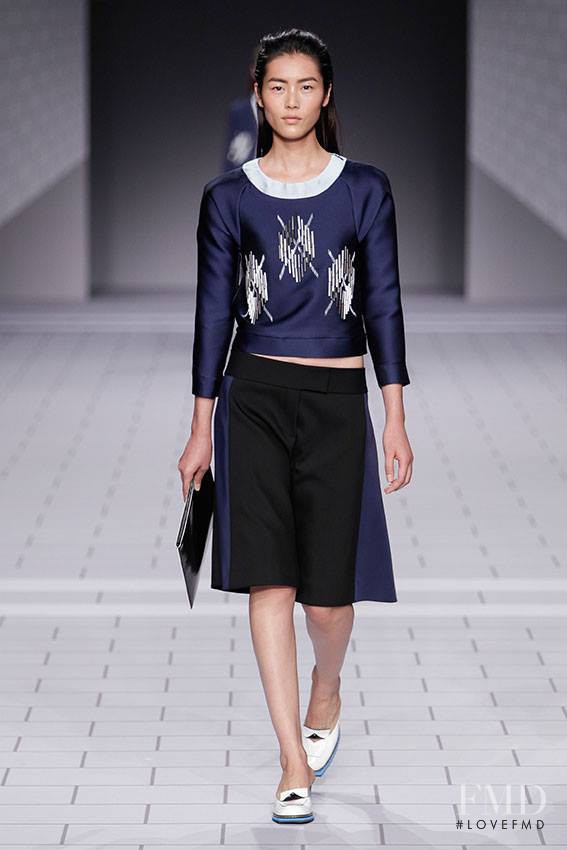 Liu Wen featured in  the Viktor & Rolf fashion show for Spring/Summer 2014