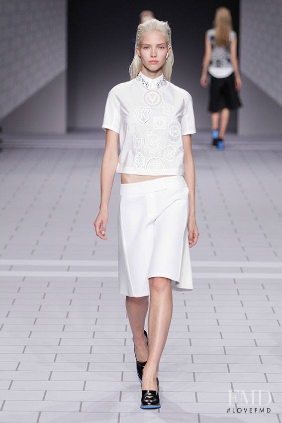 Sasha Luss featured in  the Viktor & Rolf fashion show for Spring/Summer 2014