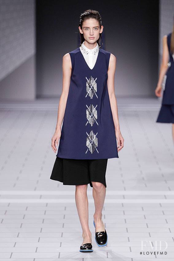 Kate Goodling featured in  the Viktor & Rolf fashion show for Spring/Summer 2014