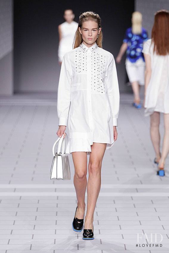 Anna Ewers featured in  the Viktor & Rolf fashion show for Spring/Summer 2014