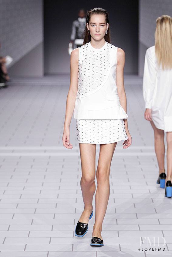 Joséphine Le Tutour featured in  the Viktor & Rolf fashion show for Spring/Summer 2014