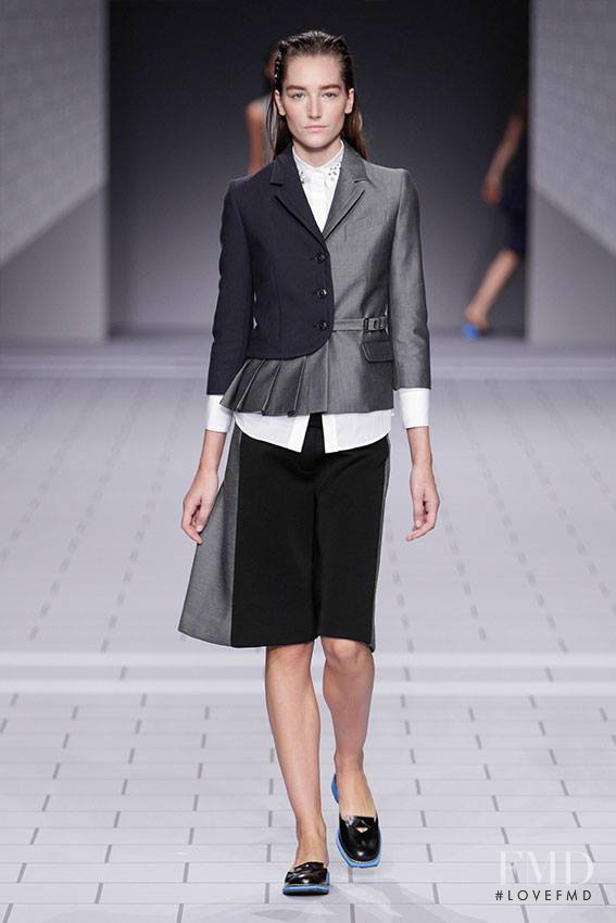 Joséphine Le Tutour featured in  the Viktor & Rolf fashion show for Spring/Summer 2014