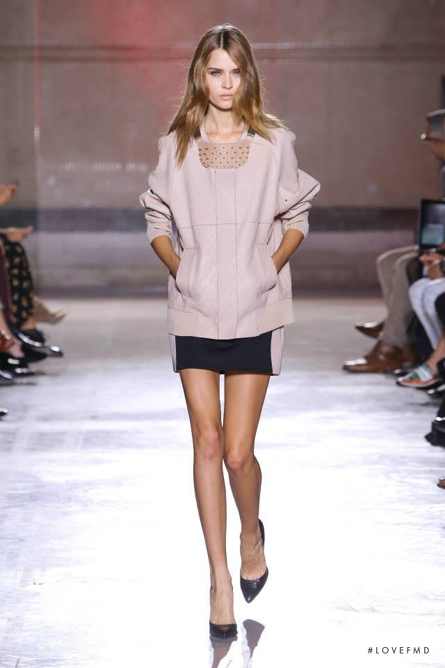 Josephine Skriver featured in  the Irfe fashion show for Spring/Summer 2014