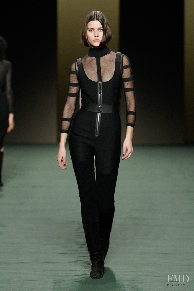 Vivienne Rohner featured in  the Hermès fashion show for Autumn/Winter 2022