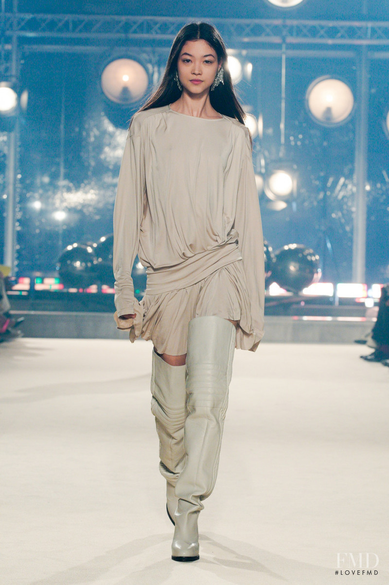 Mika Schneider featured in  the Isabel Marant fashion show for Autumn/Winter 2022