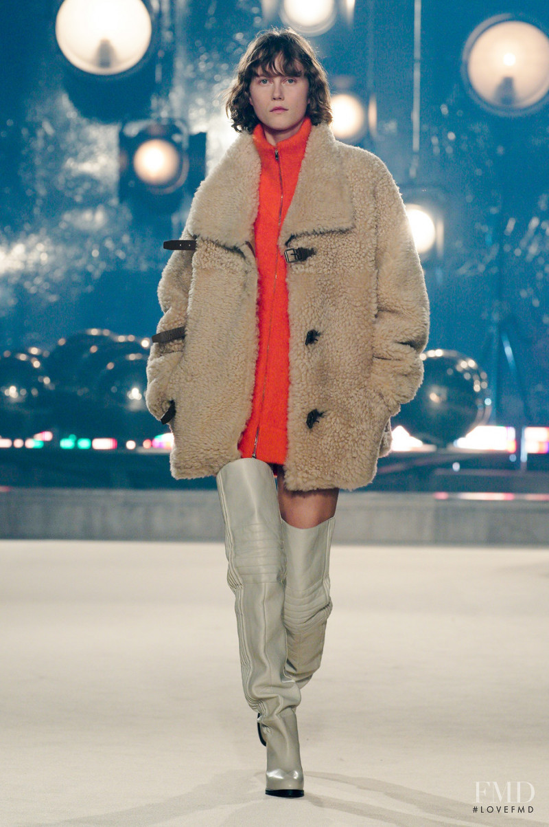 Julie Hoomans featured in  the Isabel Marant fashion show for Autumn/Winter 2022