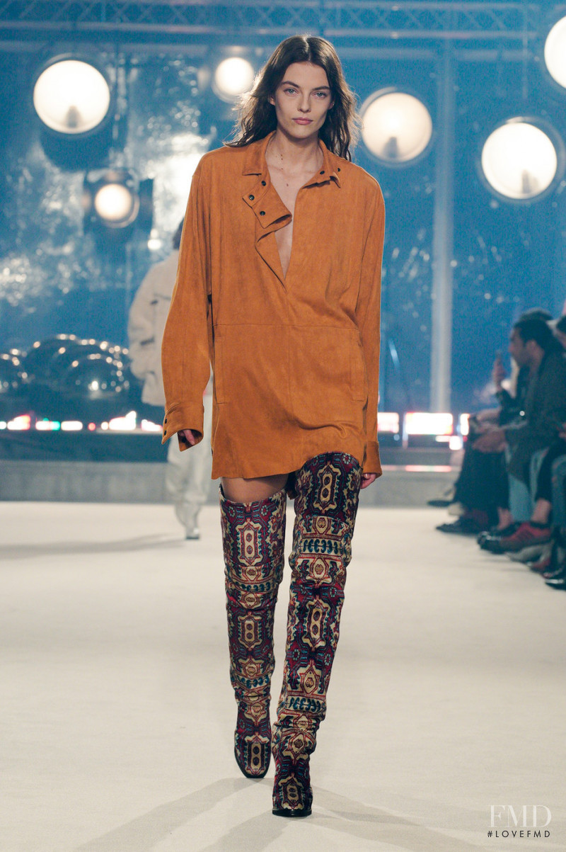 Beauise Ferwerda Bagmeyer featured in  the Isabel Marant fashion show for Autumn/Winter 2022
