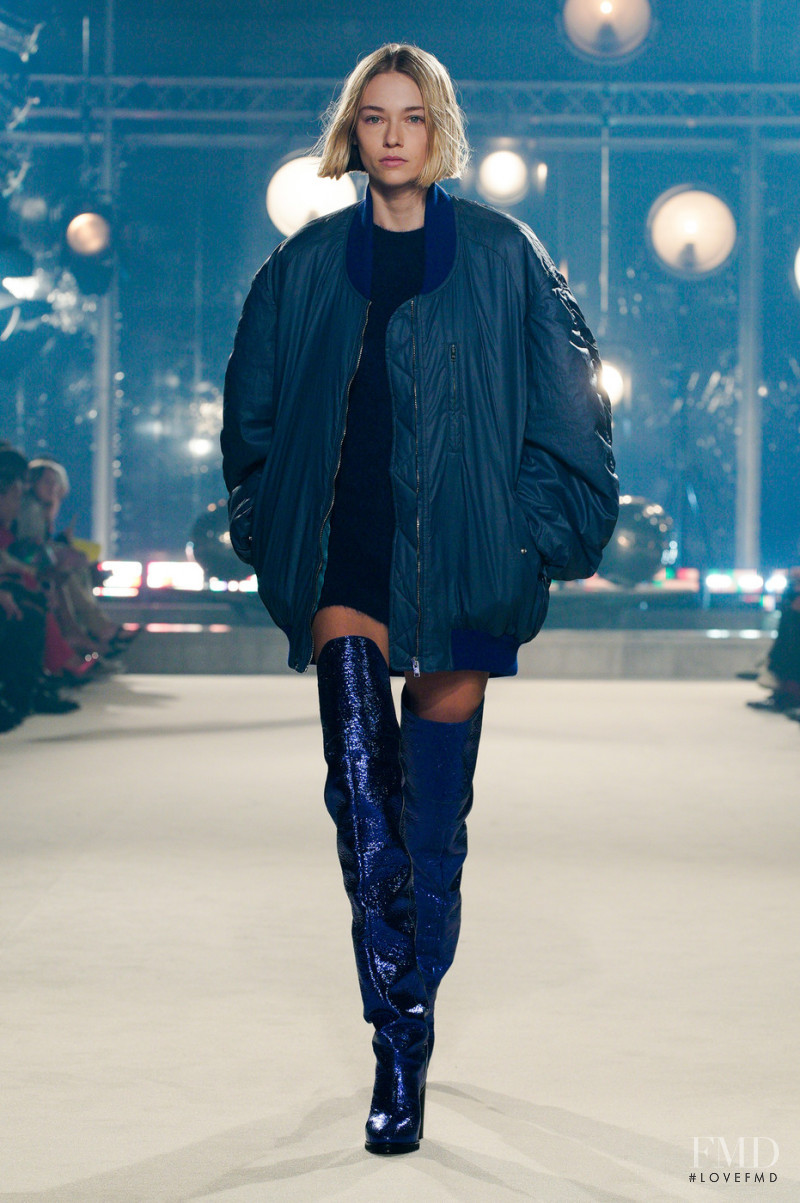 Ella Rattigan featured in  the Isabel Marant fashion show for Autumn/Winter 2022