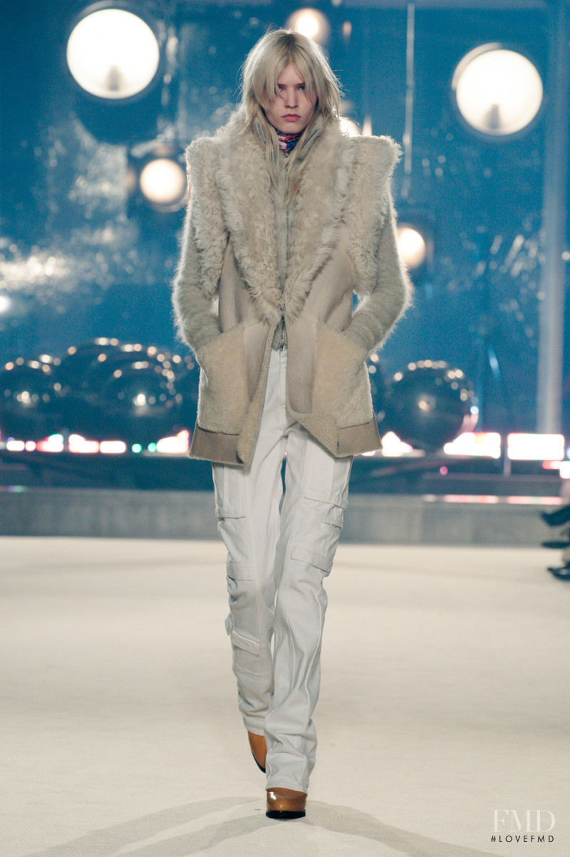 Camille Chifflot featured in  the Isabel Marant fashion show for Autumn/Winter 2022