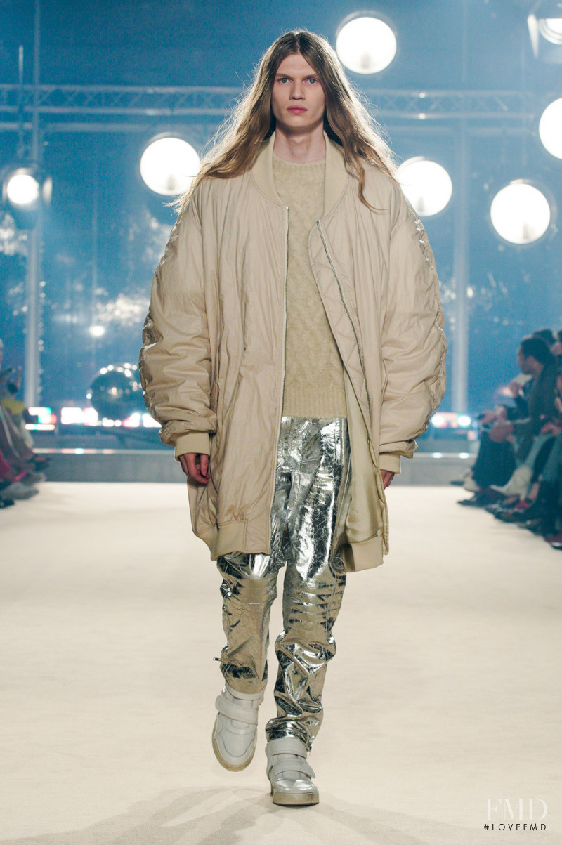 Finlay Mangan featured in  the Isabel Marant fashion show for Autumn/Winter 2022