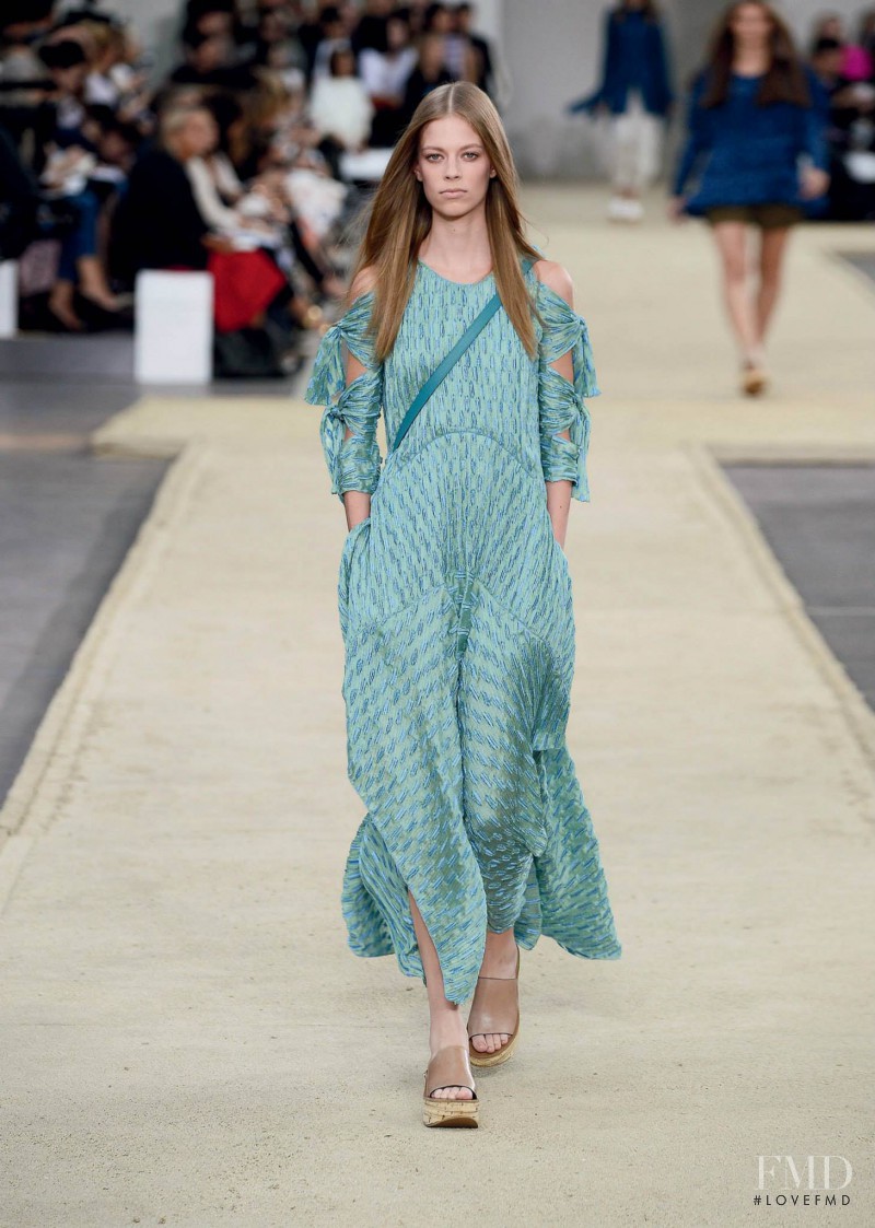 Lexi Boling featured in  the Chloe fashion show for Spring/Summer 2014