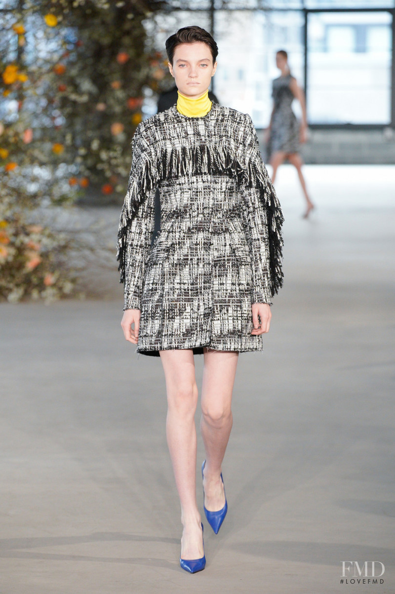 Tanya Churbanova featured in  the Jason Wu Collection fashion show for Autumn/Winter 2022