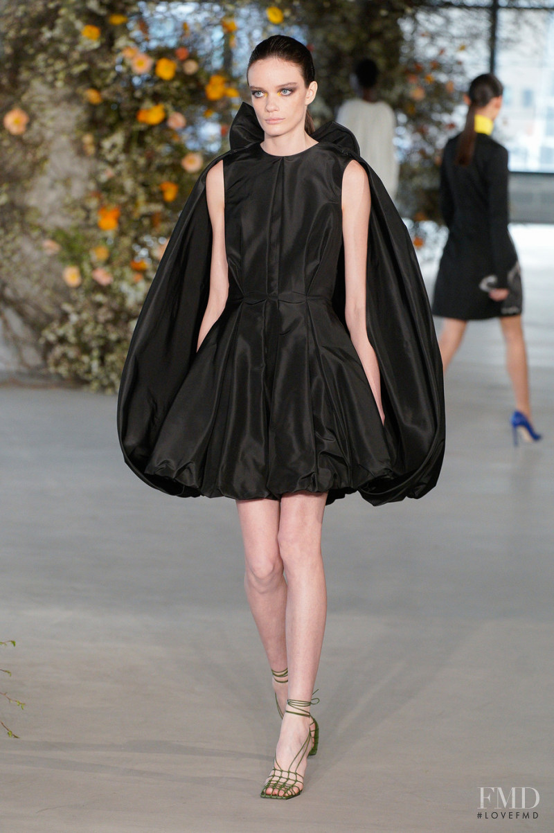 Megan Miles featured in  the Jason Wu Collection fashion show for Autumn/Winter 2022