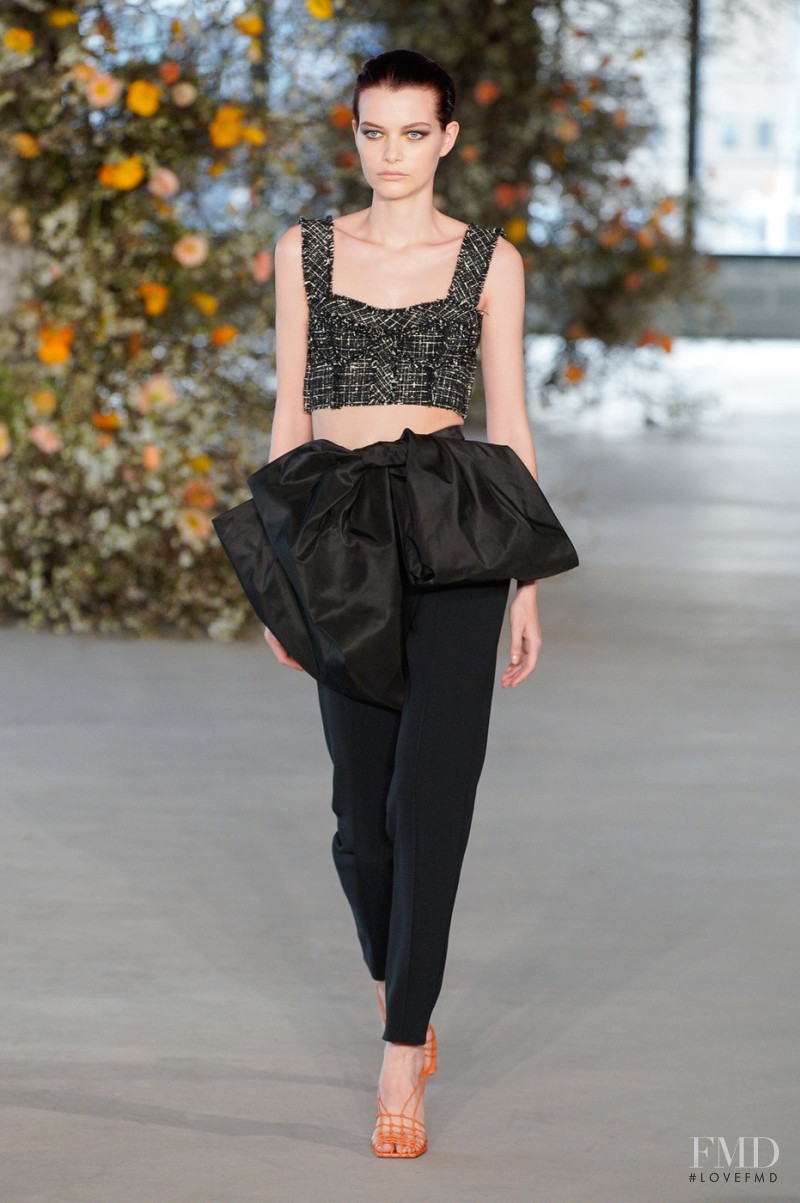 Louise Robert featured in  the Jason Wu Collection fashion show for Autumn/Winter 2022