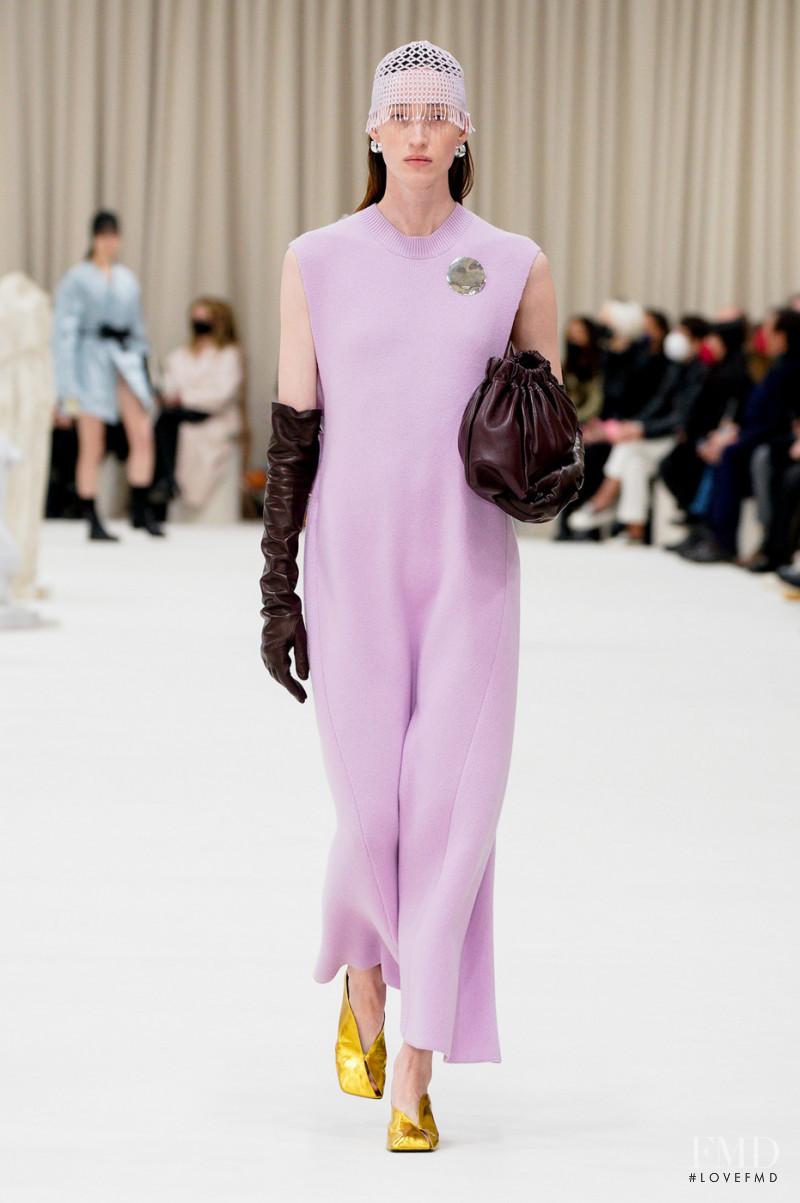 Helena Severin featured in  the Jil Sander fashion show for Autumn/Winter 2022