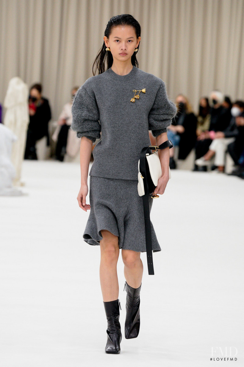 Shu Ping Li featured in  the Jil Sander fashion show for Autumn/Winter 2022