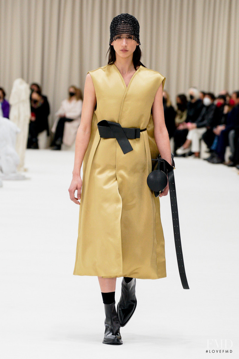 Rachel Marx featured in  the Jil Sander fashion show for Autumn/Winter 2022