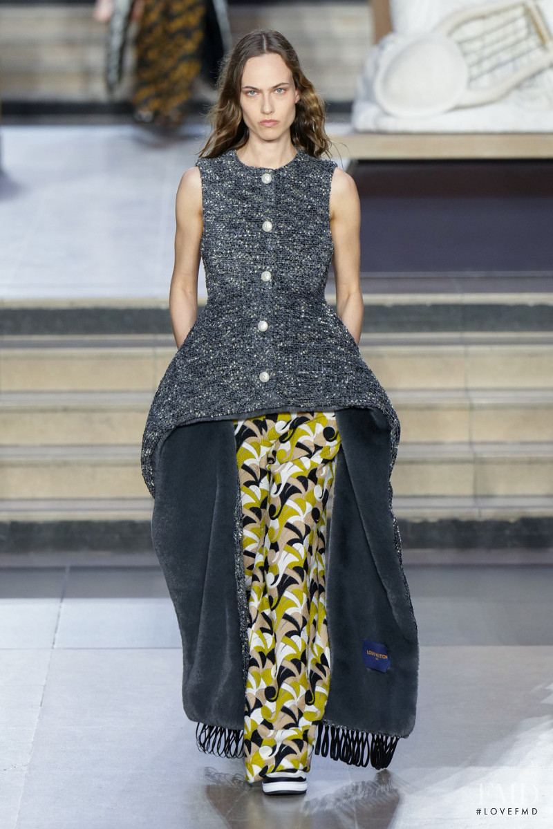 Hanna Felding featured in  the Louis Vuitton fashion show for Autumn/Winter 2022