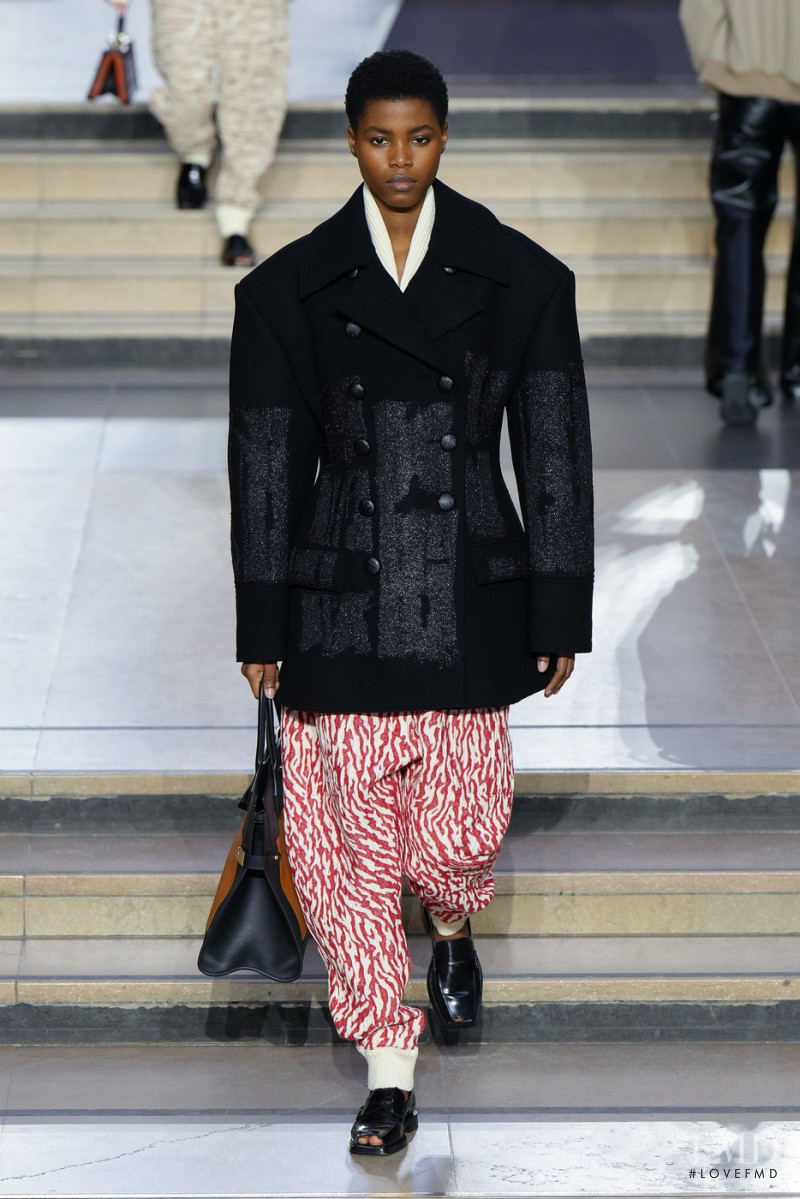 Victoria Fawole featured in  the Louis Vuitton fashion show for Autumn/Winter 2022