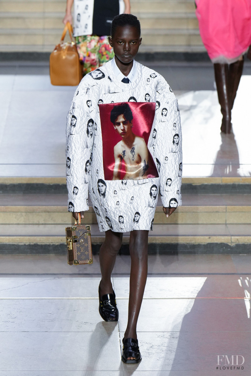 Alaato Jazyper featured in  the Louis Vuitton fashion show for Autumn/Winter 2022