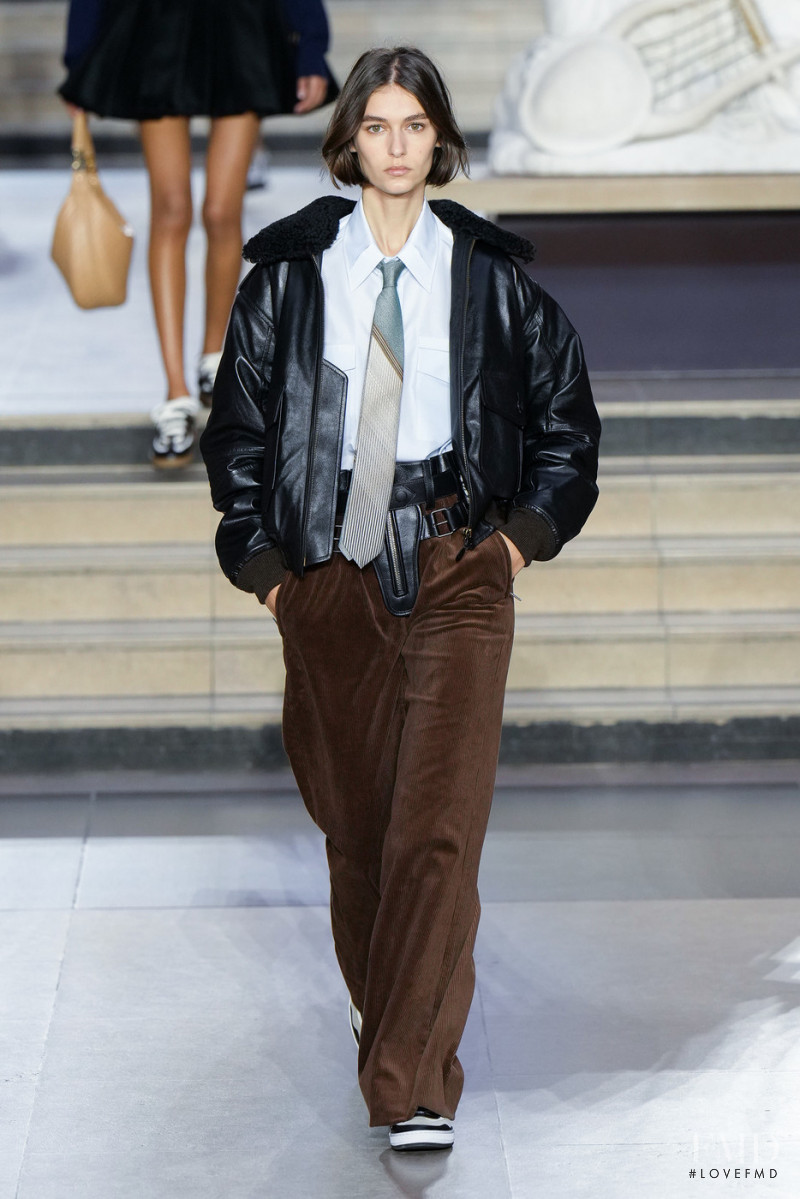 Rayssa Medeiros featured in  the Louis Vuitton fashion show for Autumn/Winter 2022