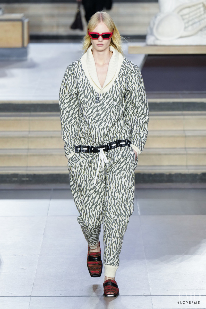 Vilma Sjöberg featured in  the Louis Vuitton fashion show for Autumn/Winter 2022