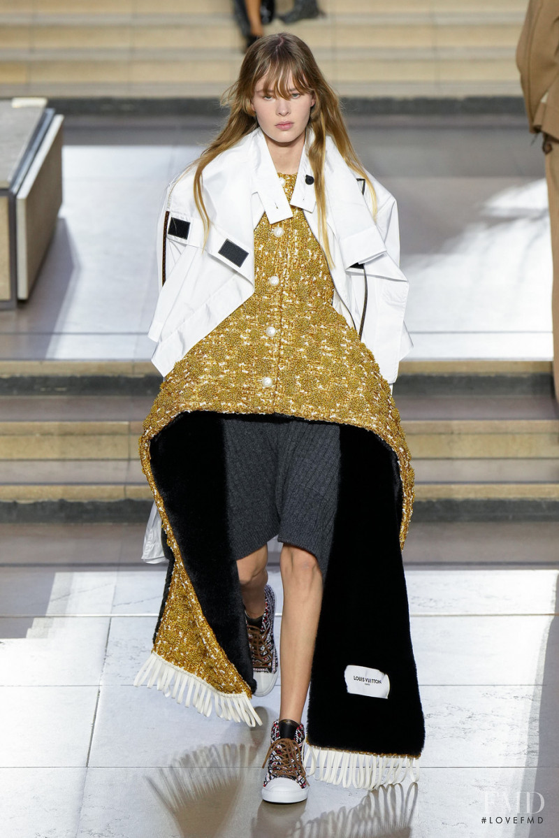Kristine Lindseth featured in  the Louis Vuitton fashion show for Autumn/Winter 2022
