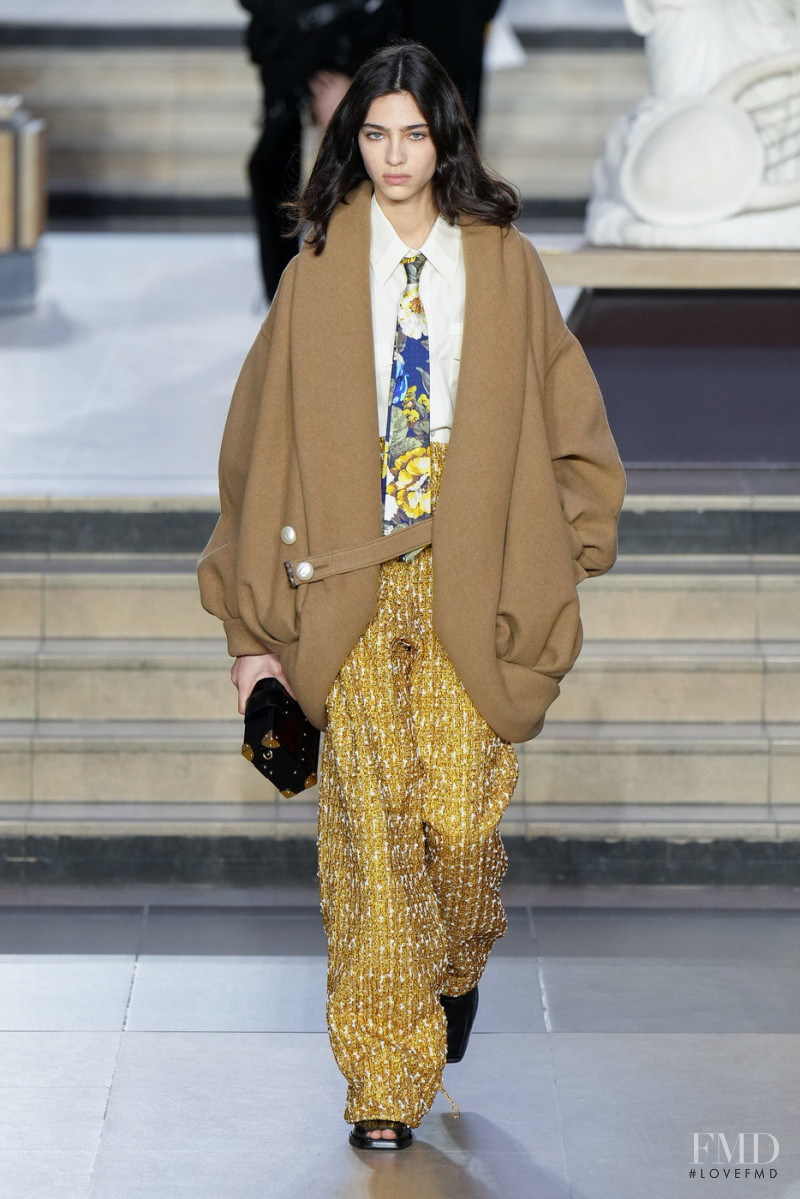 Loli Bahia featured in  the Louis Vuitton fashion show for Autumn/Winter 2022