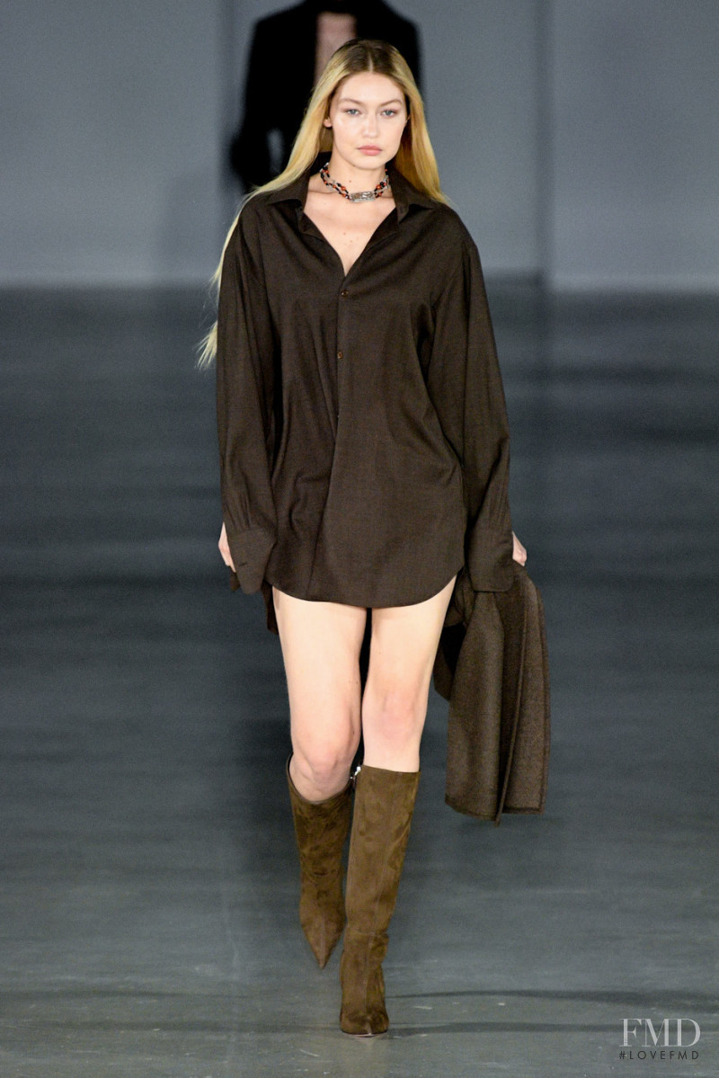 Gigi Hadid featured in  the Ludovic de Saint Sernin fashion show for Autumn/Winter 2022