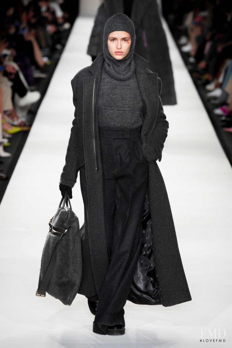 Adele Aldighieri featured in  the Max Mara fashion show for Autumn/Winter 2022