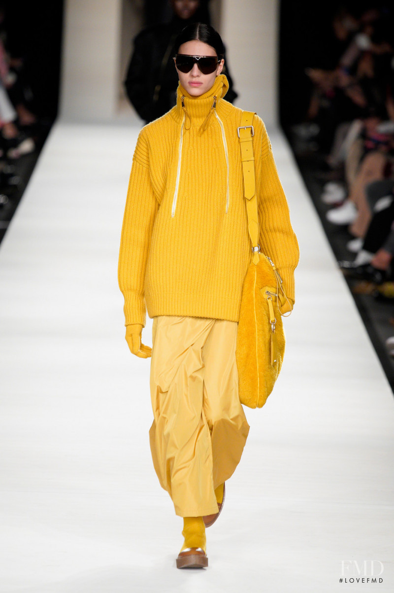 Loli Bahia featured in  the Max Mara fashion show for Autumn/Winter 2022