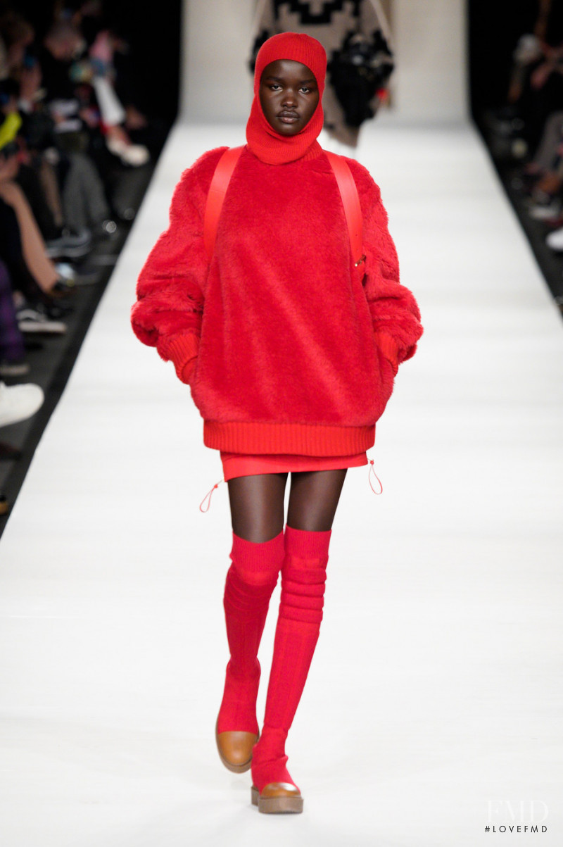 Akon Changkou featured in  the Max Mara fashion show for Autumn/Winter 2022