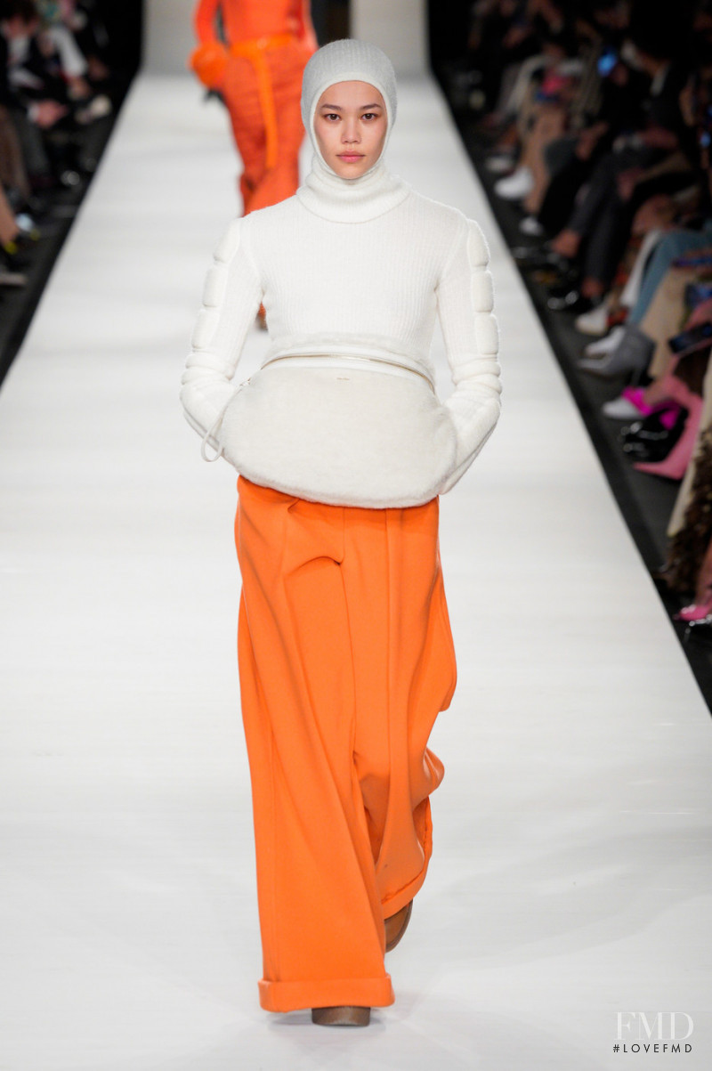Jade Nguyen featured in  the Max Mara fashion show for Autumn/Winter 2022