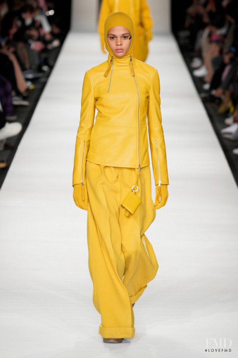 Hiandra Martinez featured in  the Max Mara fashion show for Autumn/Winter 2022