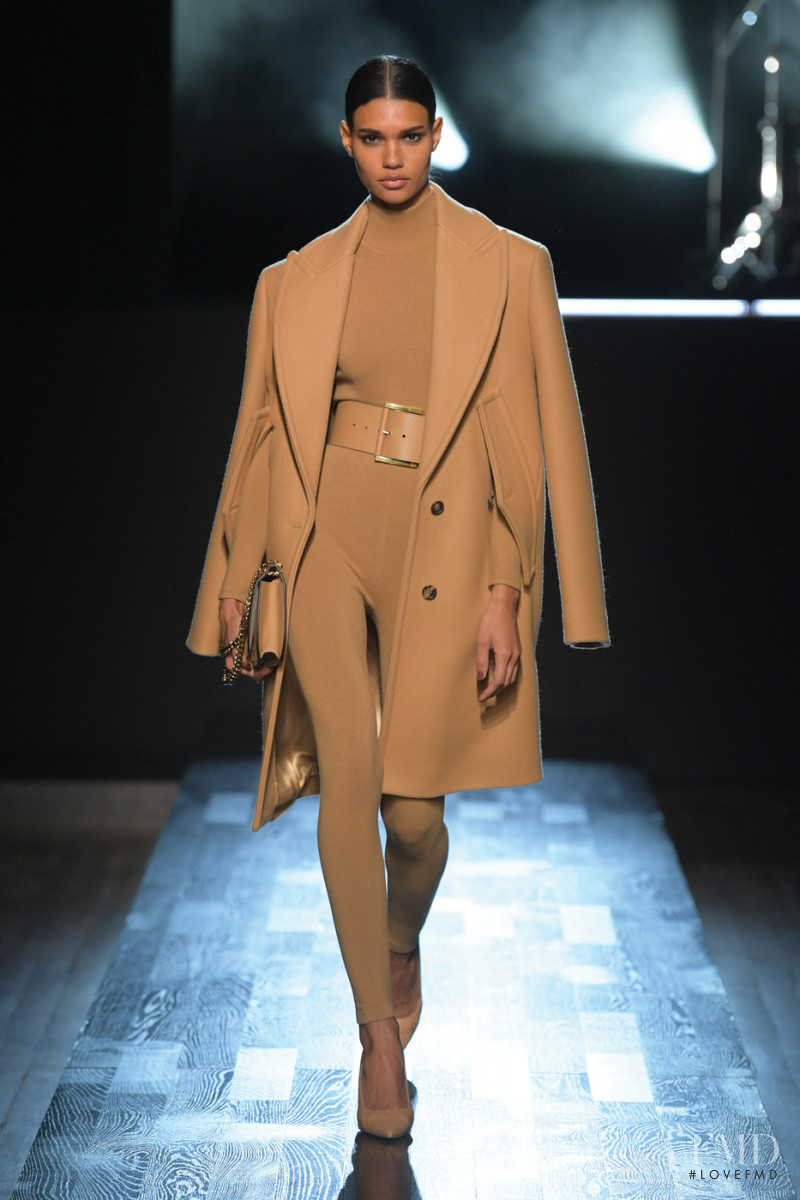 Barbara Valente featured in  the Michael Kors Collection fashion show for Autumn/Winter 2022