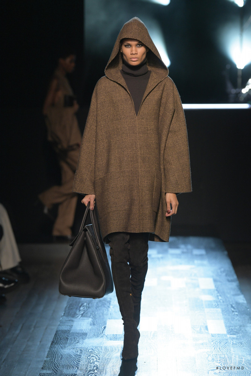 Lina Cruz featured in  the Michael Kors Collection fashion show for Autumn/Winter 2022