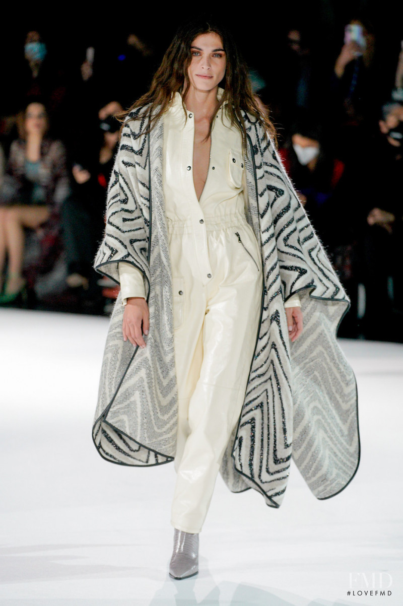 Elisa Sednaoui featured in  the Missoni fashion show for Autumn/Winter 2022