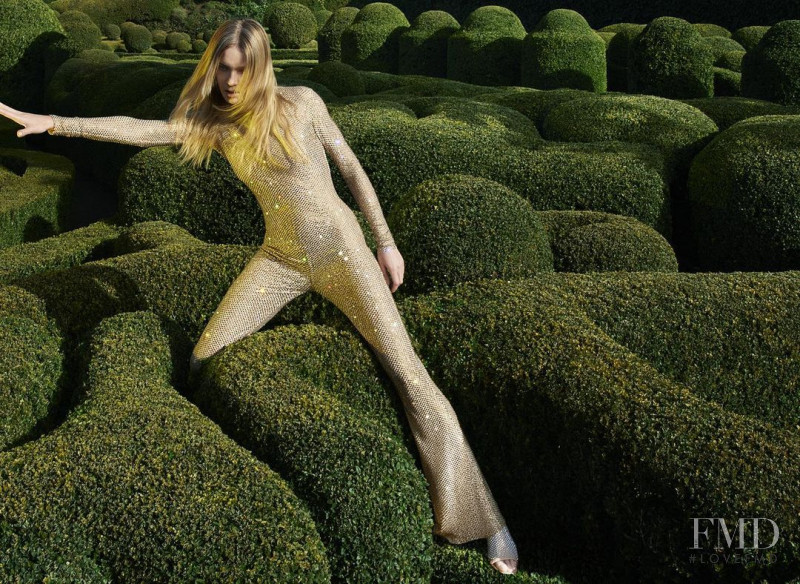 Natalia Vodianova featured in  the Stella McCartney advertisement for Summer 2022