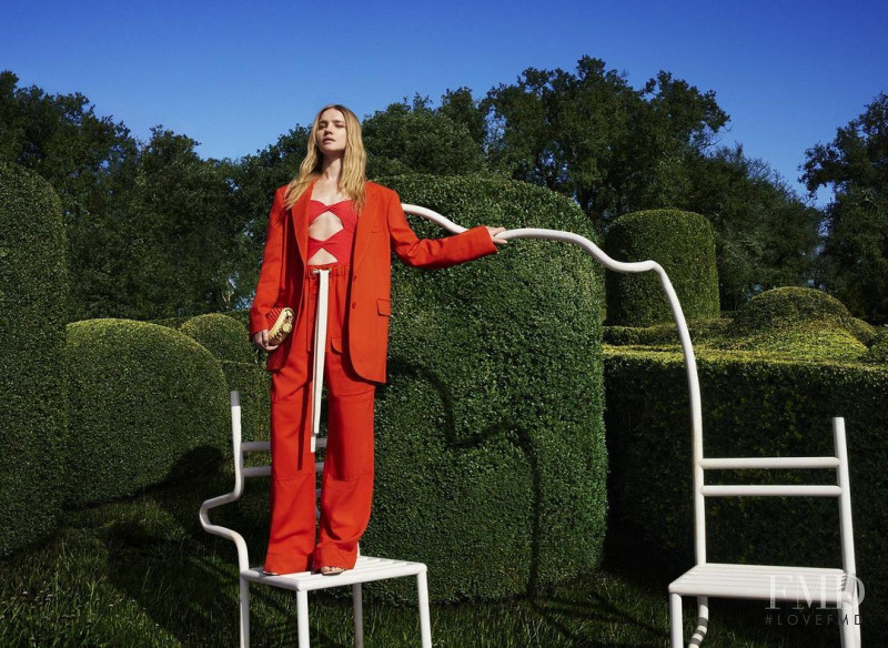 Natalia Vodianova featured in  the Stella McCartney advertisement for Summer 2022