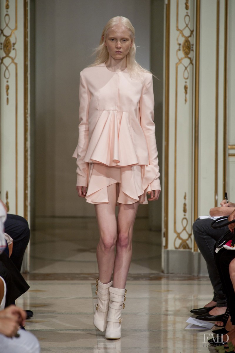 Maja Salamon featured in  the Francesco Scognamiglio fashion show for Spring/Summer 2014
