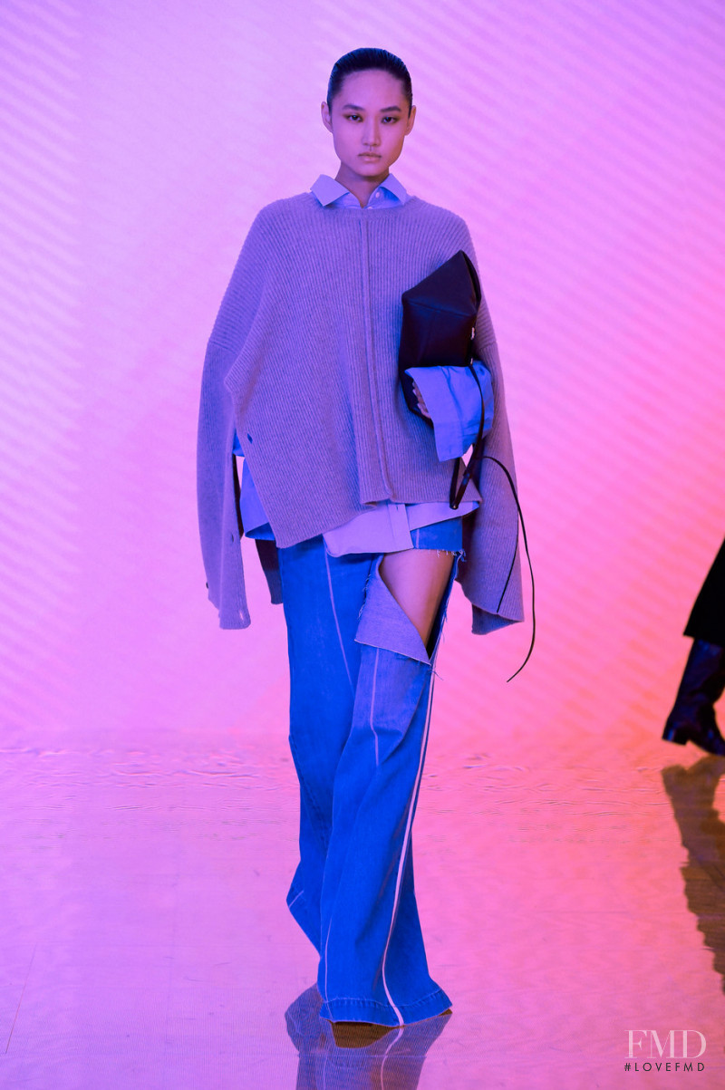 Ashley Foo featured in  the Peter Do fashion show for Autumn/Winter 2022