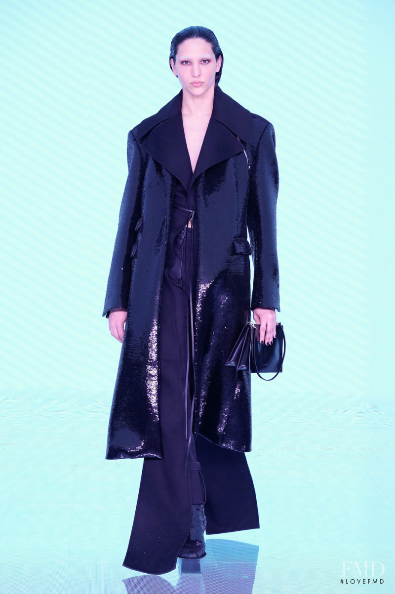 Cici Tamez featured in  the Peter Do fashion show for Autumn/Winter 2022